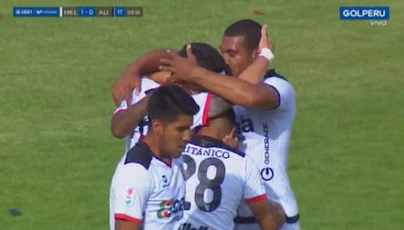 Alianza Lima vs. FBC Melgar: Joel Amoroso y el 1-0 en Arequipa tras gran jugada colectiva | Foto: Captura
