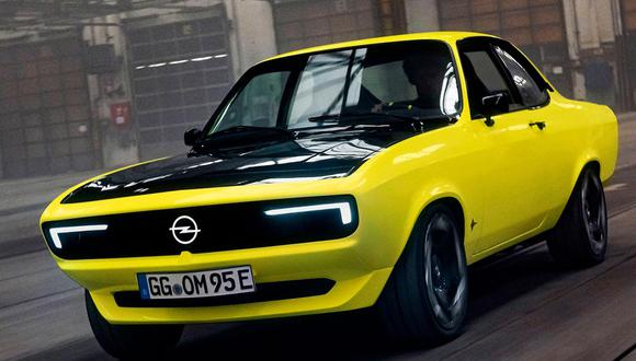 Este es el prototipo del Opel Manta GSe elektromod, que será 100% eléctrico. (Foto: opel.es)