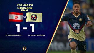 América empató 1-1 ante Necaxa por Torneo Clausura de la Liga MX