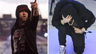 Super Bowl: ¿por qué Eminem hincó una rodilla en el show del medio tiempo?