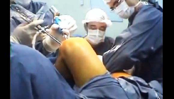 Radamel Falcao compartió video de su operación de rodilla