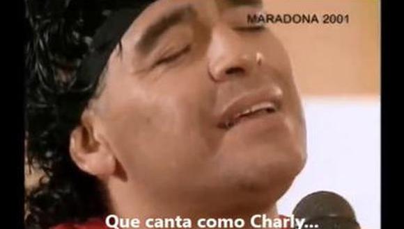 Los fans de Diego Maradona publicaron este nuevo video tras el anuncio de la AFA. (Foto: captura de pantalla)