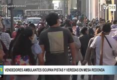 Cercado de Lima: Se registra aglomeración de personas en Mesa Redonda en vísperas de Halloween