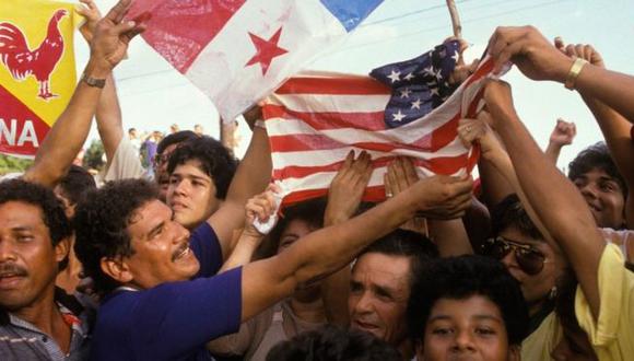 Hubo panameños opuestos a Noriega que apoyaron la "Operación Causa Justa". Para muchos otros, fue una causa injusta y traumática. (Foto: Getty Images, via BBC Mundo)