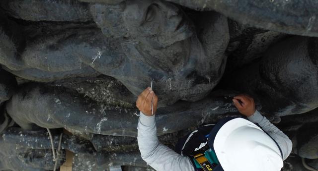 Se trata de una obra del escultor español Victorio Macho y fundida por Bruno Campaniola.(FOTO: Leandro Britto/GEC)
