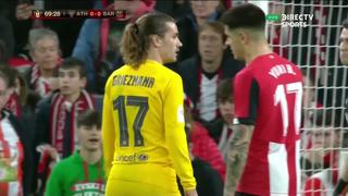 Barcelona vs. Athletic Bilbao: Antoine Griezmann erró inmejorable ocasión de gol por Copa del Rey | VIDEO