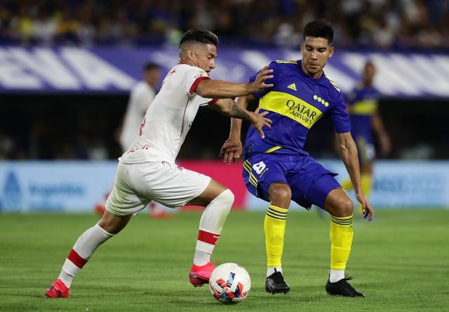 Boca - Huracán por la Liga Profesional (Foto: AFP)