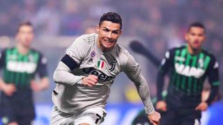 Juventus superó 3-0 a Sassuolo con aporte goleador de Cristiano Ronaldo | VIDEO
