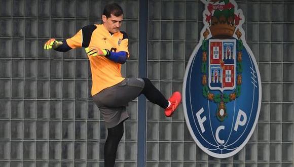 Iker Casillas es jugador de Porto desde mediados del 2015. (Foto: AFP)