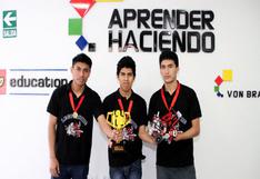 Alumnos representarán al Perú en Olimpiada de Robótica en la India