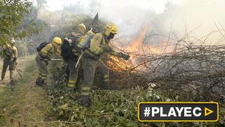 España: Se multiplican los incendios en plena ola de calor