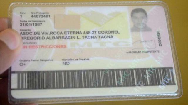 Tacna: policía lo intervino por votar con brevete en vez de DNI - 1
