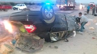 Áncash: mujer muere tras accidente en la Panamericana Norte