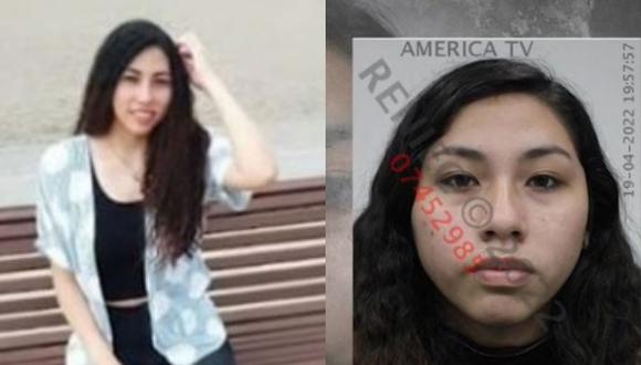 Britnehy Brizzeth Salazar Lloclla es una joven universitaria que se encuentra desaparecida desde el pasado 4 de abril. (Foto: Captura: América Noticias)