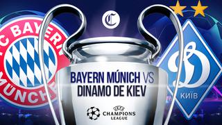Bayern Munich vs. Dinamo Kiev: resumen del partido por la Champions League