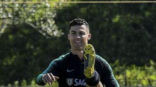 Cristiano Ronaldo entrenó con la selección de Portugal tras nueve meses de ausencia