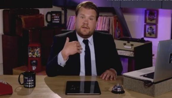 James Corden rompe en llanto tras escuchar el testimonio del músico Reggie Watts. (Foto: Captura)