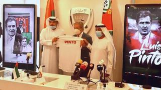 Emiratos Árabes presentó a Jorge Luis Pinto con la ilusión de llegar a Qatar 2022 | FOTOS