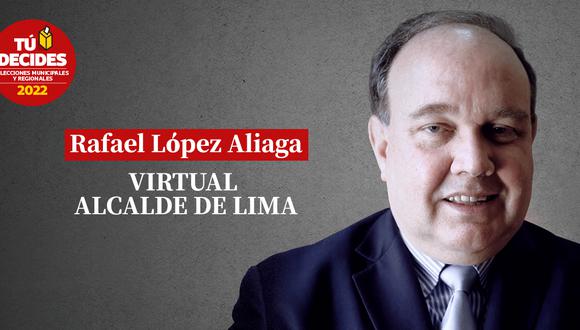 Rafael López Aliaga se impuso a Daniel Urresti con una mínima diferencia.