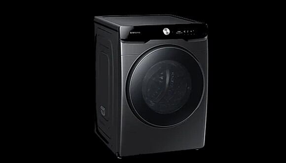 Samsung menciona que esta lavadora aprende de tus preferencias en la configuración del lavado. (Foto: Samsung)