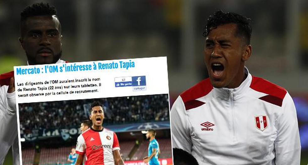 Renato Tapia viene jugando 3 años en Feyenoord | Foto: Getty/edición