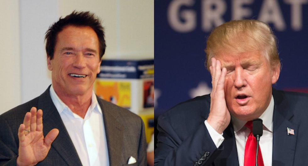 Arnold Schwarzenegger compartió este video en su cuenta de Twitter y no creerás el mensaje que le envió a Donald Trump. (Foto: Getty Images)