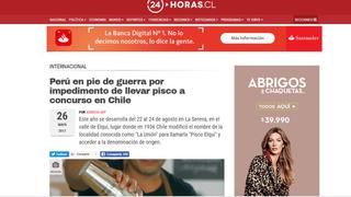 Pisco: los titulares de los medios chilenos y la BBC sobre la controversia [FOTOS]