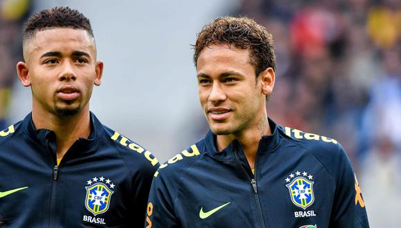Neymar enérgico: "Dejen de inventar historias". (Foto: AFP)