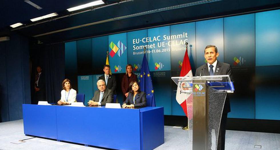 Ollanta Humala feliz por paso importante en eliminación de Visa Schengen. (Foto: Andina)