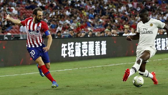 Atlético de Madrid vs. PSG EN VIVO EN DIRECTO por DirecTV: juegan por la International Cup. (Foto: Twitter)