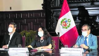 Gobierno brindó conferencia de prensa para informar medidas aplicadas durante la pandemia
