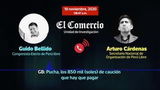 Audios en Junín: dirigentes de Perú Libre coordinaron pago de reparación civil de Vladimir Cerrón