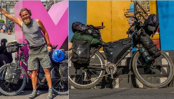 Facebook: Desaparece alemán que viajaba por México en bicicleta