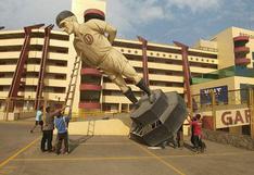 Universitario de Deportes: ¿Por qué retiran la estatua de Lolo Fernández?