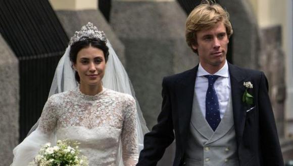 El príncipe alemán Christian de Hannover y la abogada peruana Alessandra de Osma se casaron en Lima. (Foto: Agencia)