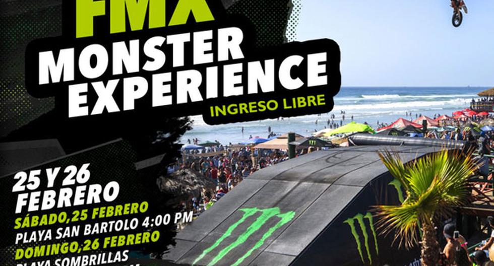 FMX Monster Experience será en Lima el 25 y 26 de febrero | Foto: Monster Experience