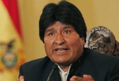 Evo Morales compara cárcel de tres soldados en Chile con 'encierro' marítimo de Bolivia