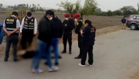 Sicarios dispararon al menos 6 balazos contras las víctimas. (Foto: Facebook / Captura)