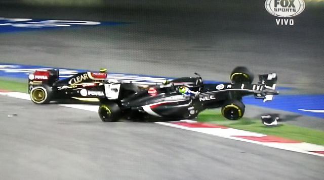 F1: la espeluznante volcadura de Gutiérrez en el GP de Bahréin  - 14