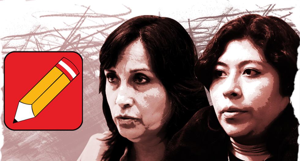 Perú Libre tiene en la mira a la vicepresidenta y ministra de Desarrollo e Inclusión Social, Dina Boluarte; a la ministra de Trabajo, Betssy Chávez. Imagen: El Comercio