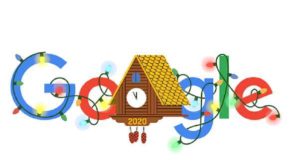 Doodle celebra y despide la Nochevieja con una explosión de confeti. (Foto: Google)