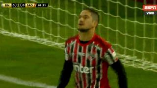 Binacional vs. Sao Paulo: Alexandre Pato erró inigualable ocasión de gol bajo el arco local | VIDEO