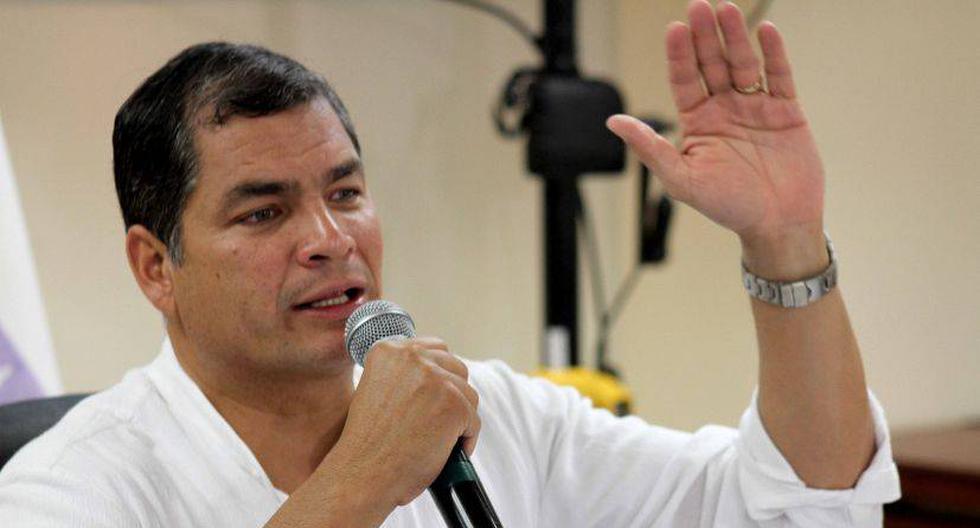 El presidente de Ecuador, Rafael Correa, vino en compañía de su familia para apoyar a su hija en los Juegos Bolivarianos.