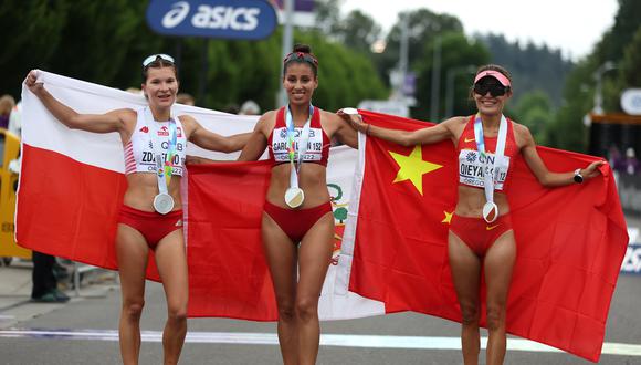 Nueva medalla para Perú: Kimberly García volvió a ganar el oro en el Mundial de Atletismo