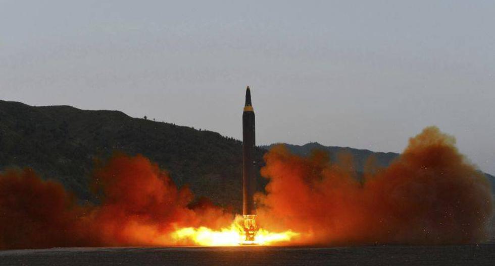 Corea del Norte rechazó la condena de la ONU por el misil que lanzó recientemente al Mar de Japón (EFE)
