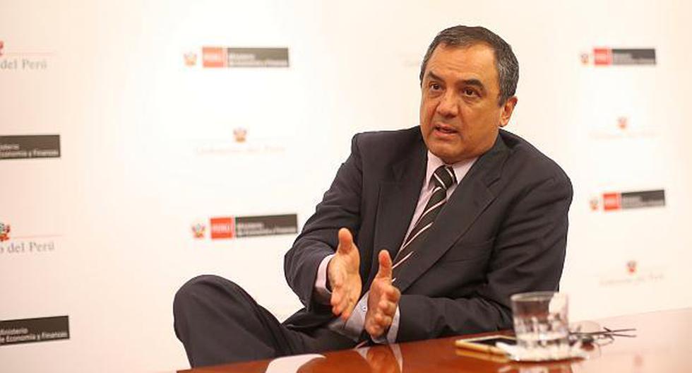 Carlos Oliva, ministro de Economía y Finanzas. (Foto: GEC)