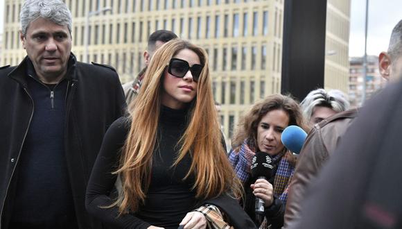 Shakira pidió que la prensa respete la vida privada de sus hijos, Sasha y Milán.  (Foto:  Pau Barrena / AFP)