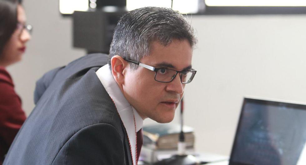 El fiscal José Domingo Pérez informó el último jueves sobre la ampliación de la investigación preliminar contra el ex mandatario Alan García. (Foto: USI)