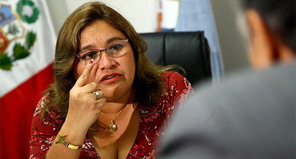 Janet Sánchez se pronunció sobre la denuncia por tocamientos indebidos presentada por Paloma Noceda. (Foto: Agencia Andina)