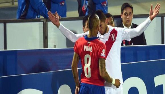 ¡Se volverán a encontrar! Zambrano se refirió al enfrentamiento con Vidal por la Libertadores: “Lo conozco a él desde Alemania”. (Foto: Captura de pantalla)